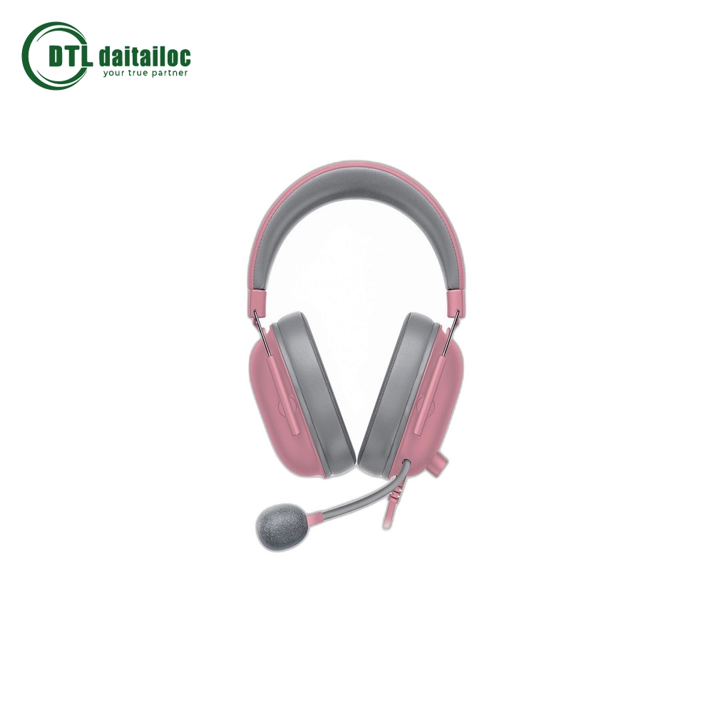Tai nghe Razer BlackShark V2 X-Wired Gaming Headset-Hồng(Quartz)