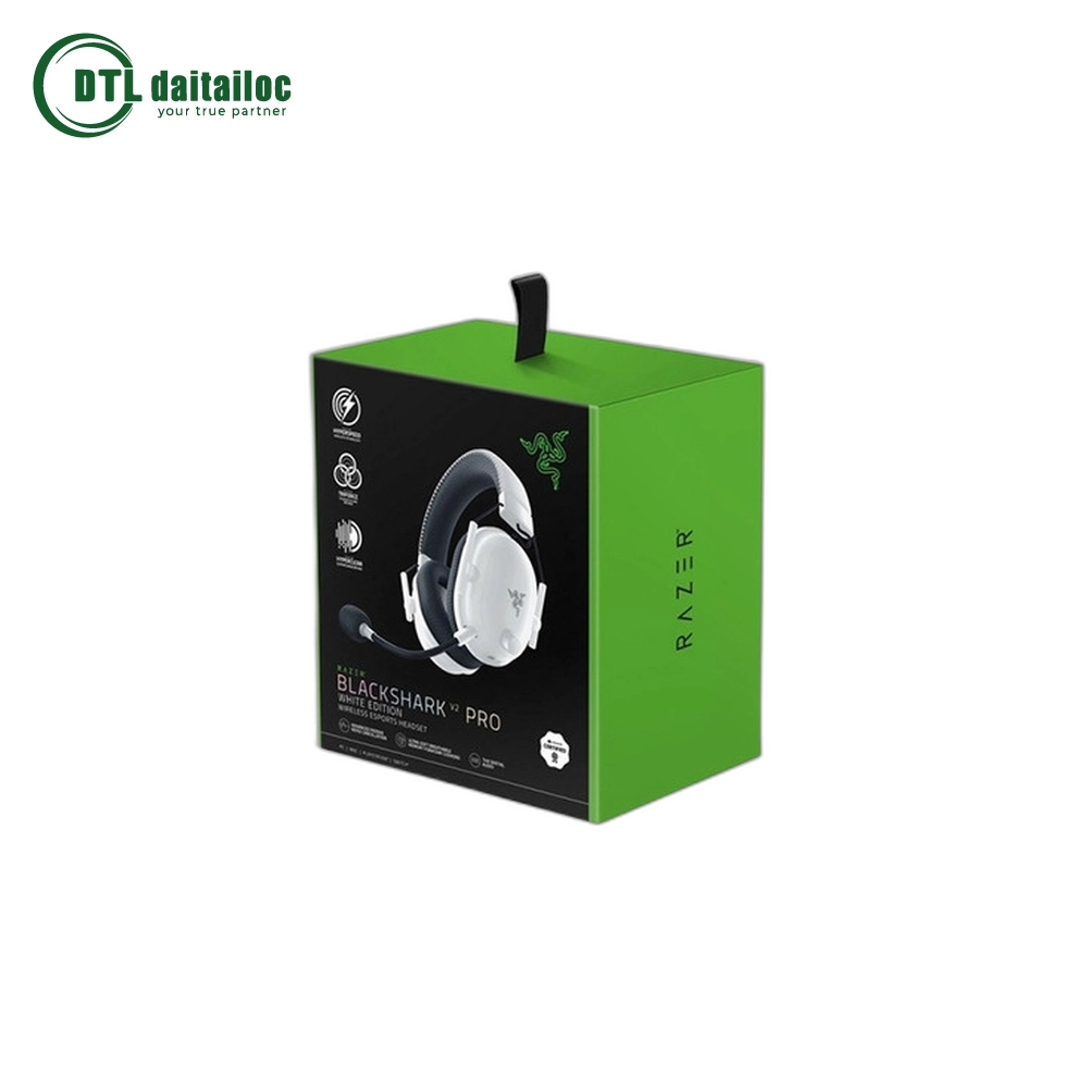 Tai nghe Razer BlackShark V2 X-Wired Gaming Headset-Trắng(White)