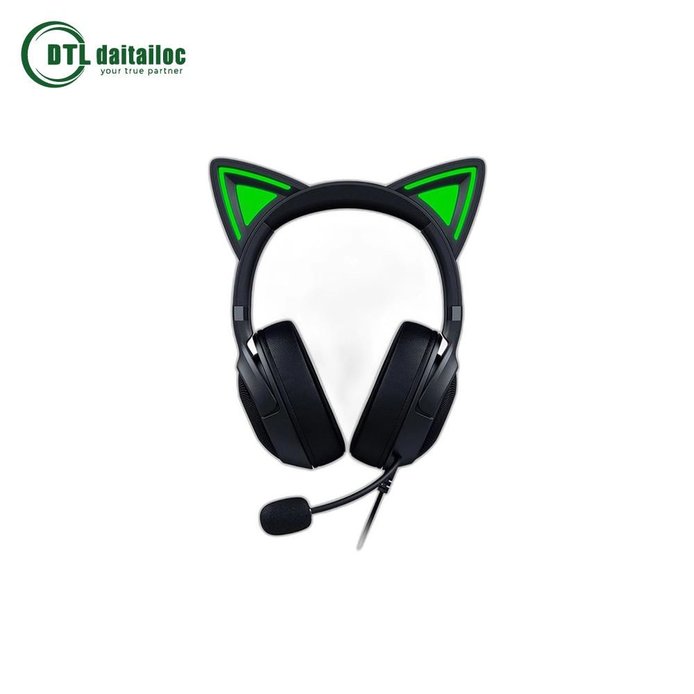Tai nghe Razer Kraken Kitty V2 BT - Kitty Ears - Black Edition