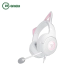 Tai nghe có dây có khung choàng đầu Razer Kraken Kitty V2 - Black