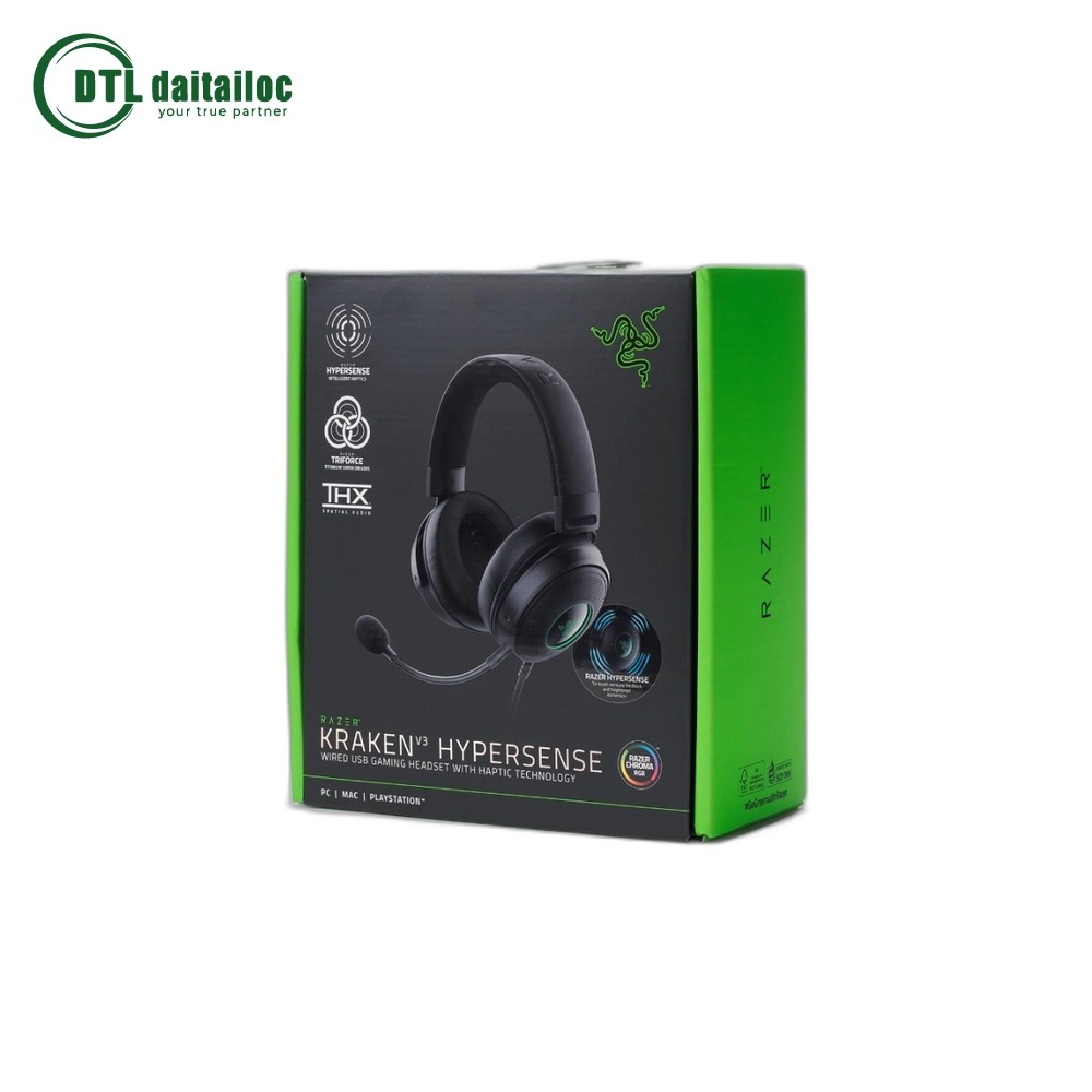 Tai nghe có dây Razer Kraken V3 HyperSense