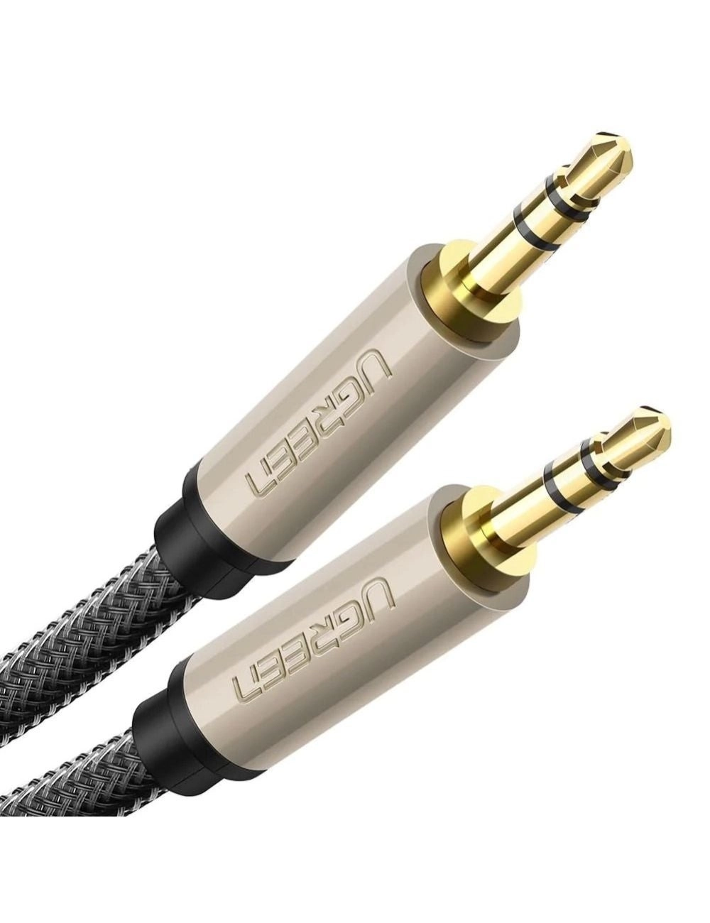 Cáp Audio AUX 3,5mm trên ô tô dài 3m chính hãng Ugreen 10605 cao cấp