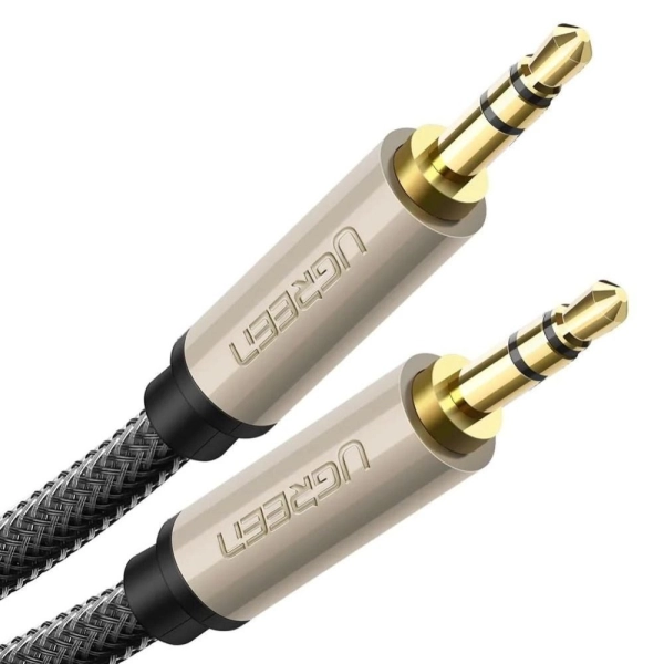 Cáp Audio AUX 3,5mm trên ô tô dài 3m chính hãng Ugreen 10605 cao cấp