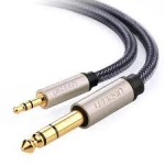 Cáp Audio (âm thanh) 3,5mm sang 6,5mm hai đầu dương 1M (AV127) Ugreen 10625