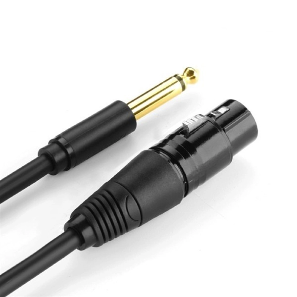 Cáp audio (âm thanh) chuyển đổi từ 6.5mm sang AV Cannon (XLR) âm dài 5M (AV131) Ugreen 20721