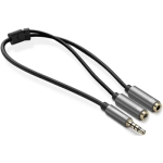 Cáp chia Audio (âm thanh) 3.5mm ra 2 cổng 3.5mm Loa và Mic (AV141) Ugreen 30619