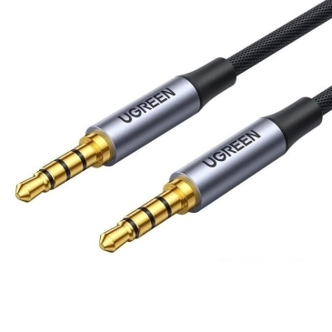 Cáp Audio M/M 4 Cực Ugreen 3.5mm Vỏ Alu 5m 90788