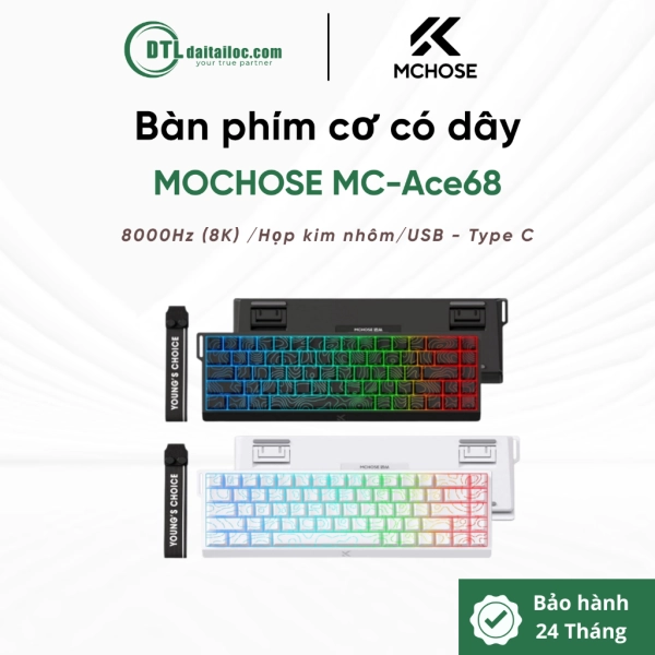 Bàn phím cơ có dây MCHOSE MC-ACE68