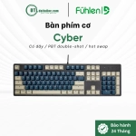 Bàn phím cơ gaming có dây Fuhlen Cyber