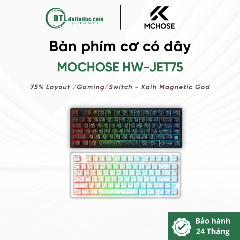 Bàn phím cơ từ tính MCHOSE HW-JET75