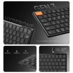 Bàn phím không dây HyperWork HyperOne Gen 3 HPW-KB1-G3-BLK 