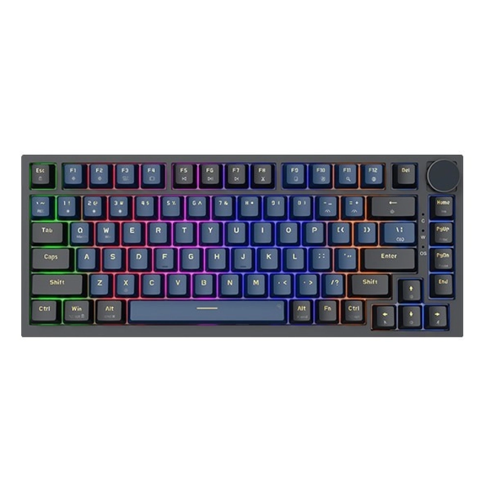 Bàn Phím Cơ Có Dây Gaming E-Dra EK375V2 Beta (Blue+Black)