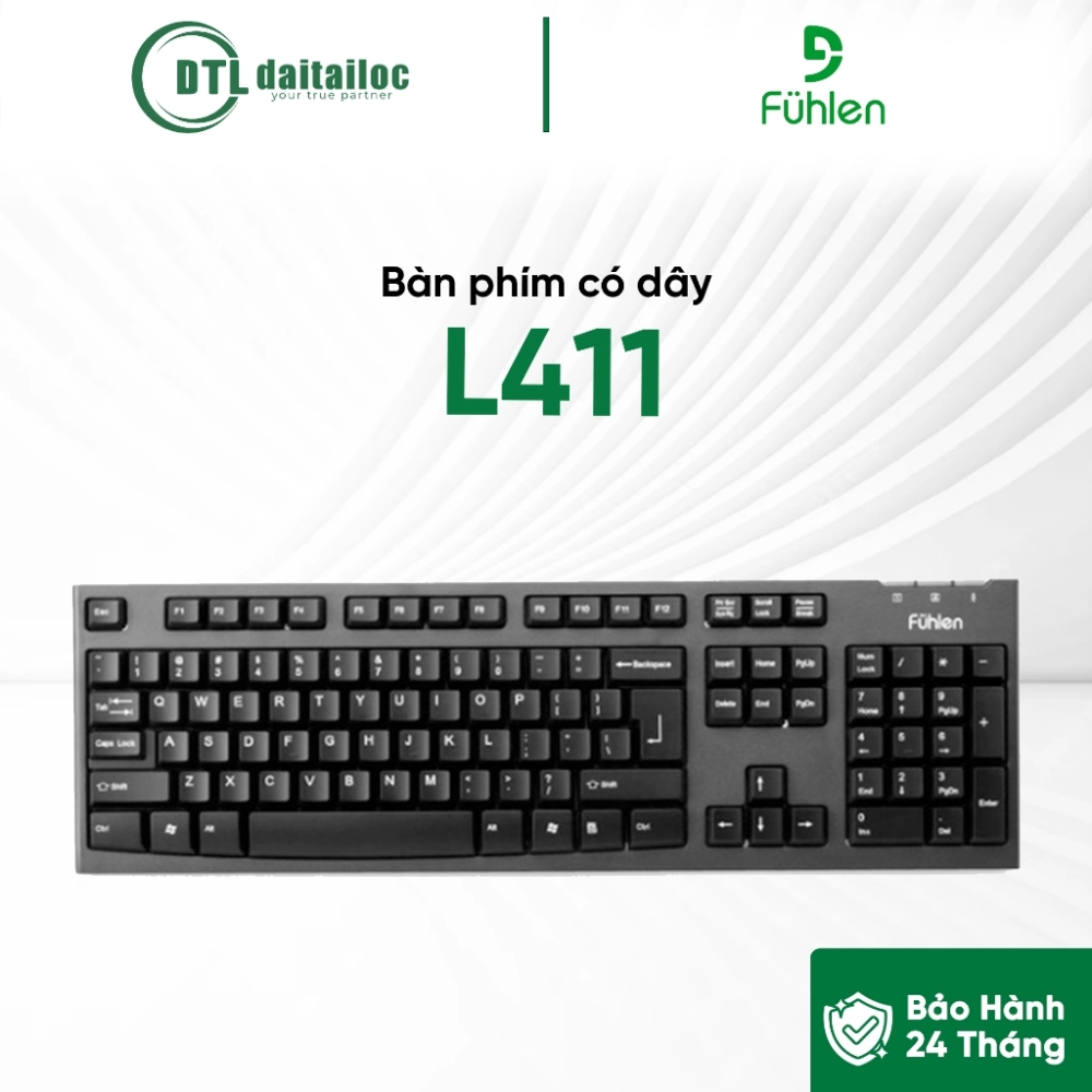 Bàn phím có dây Fuhlen L411