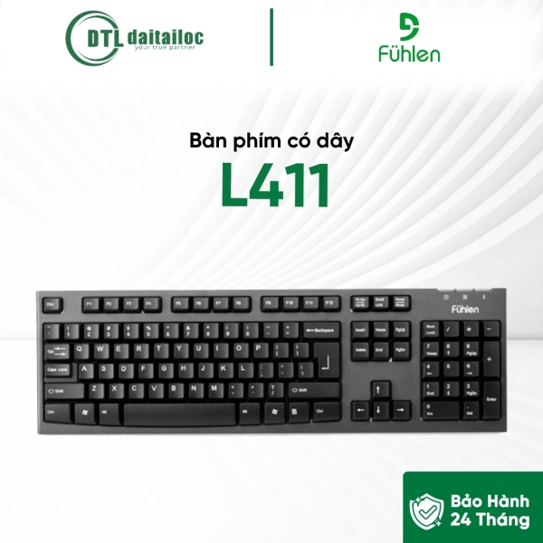 Bàn phím có dây Fuhlen L411