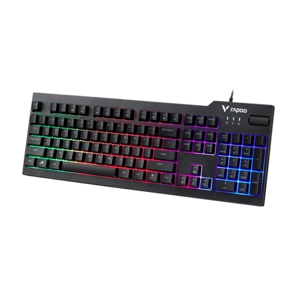 Bàn Phím Giả Cơ Có Dây Gaming Rapoo V50S LED