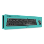 Combo Phím Chuột Logitech MK120 - (Đen)
