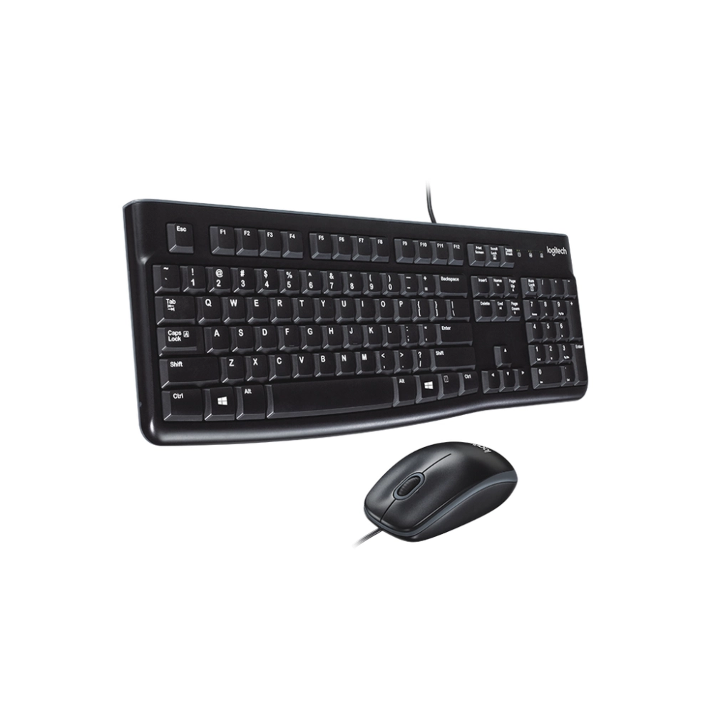 Combo Phím Chuột Logitech MK120 - (Đen)