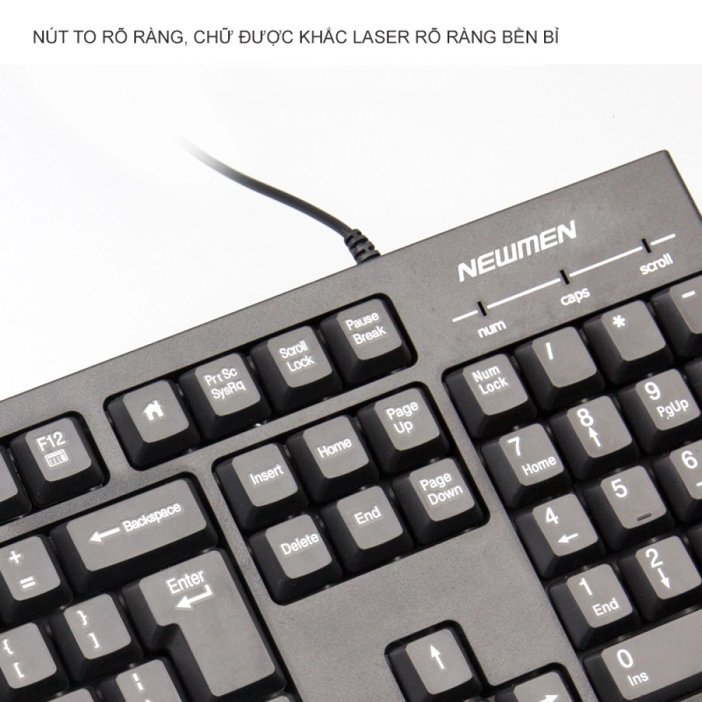 Bộ phím chuột có dây Newmen T007