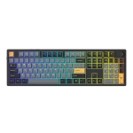 Bàn Phím Cơ Không Dây Gaming Dare-u EK106 Pro Black Golden Led