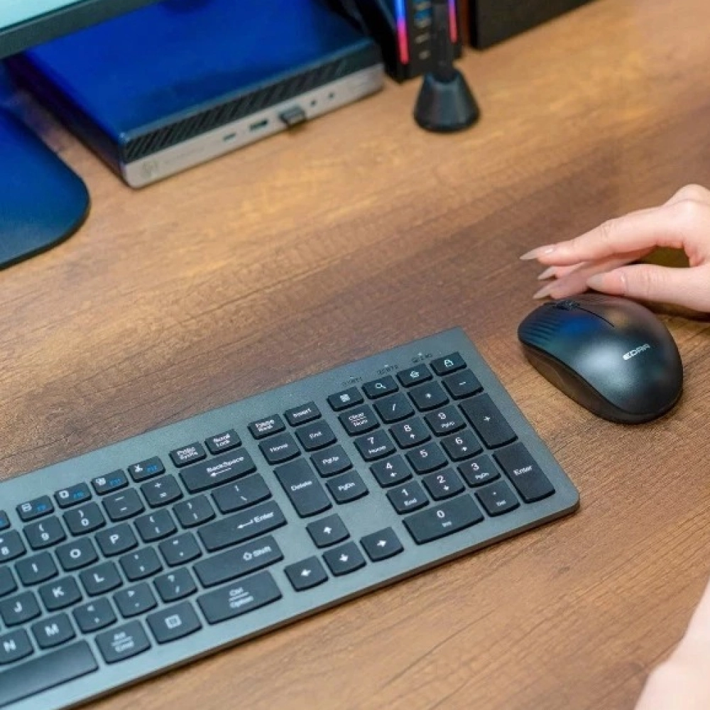 Bàn phím không dây bluetooth E-dra EK507 (Slilent)