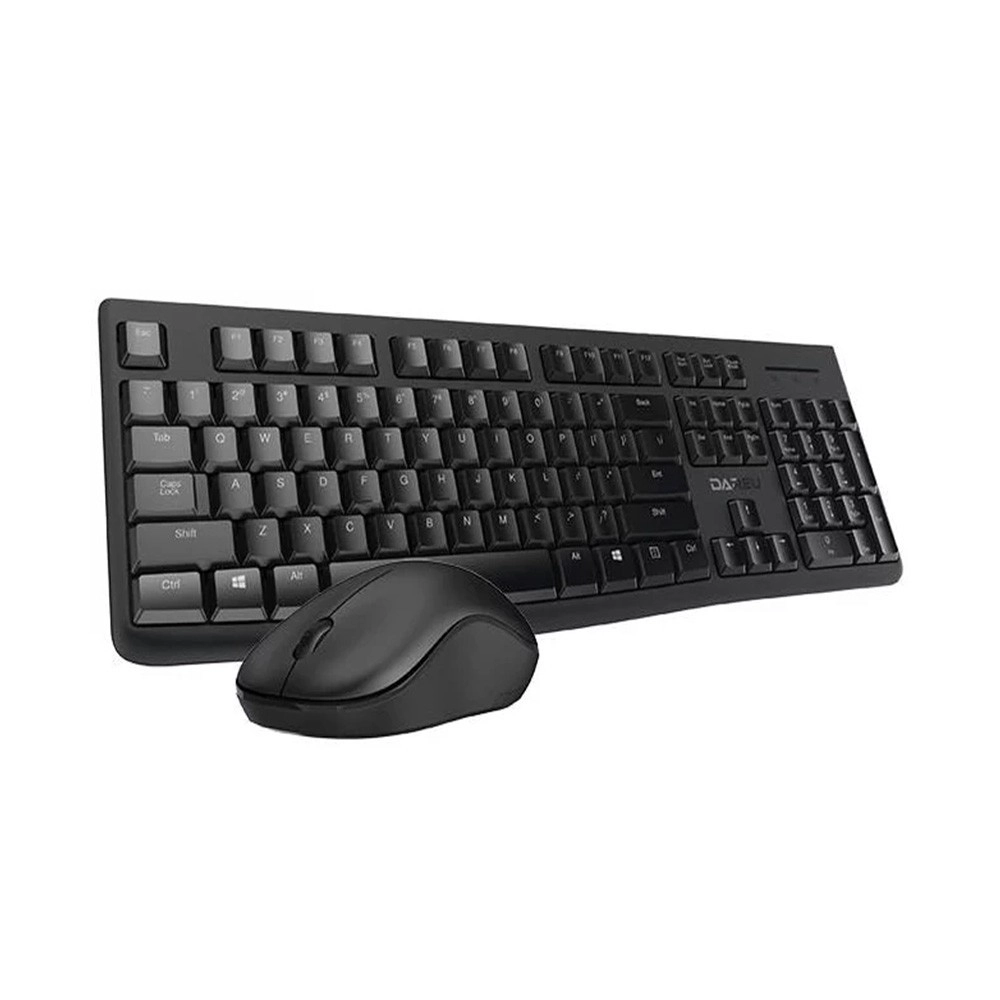 Bộ phím chuột máy tính không dây DAREU MK188G Black
