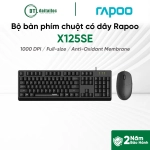 Bộ phím chuột có dây Rapoo X125SE