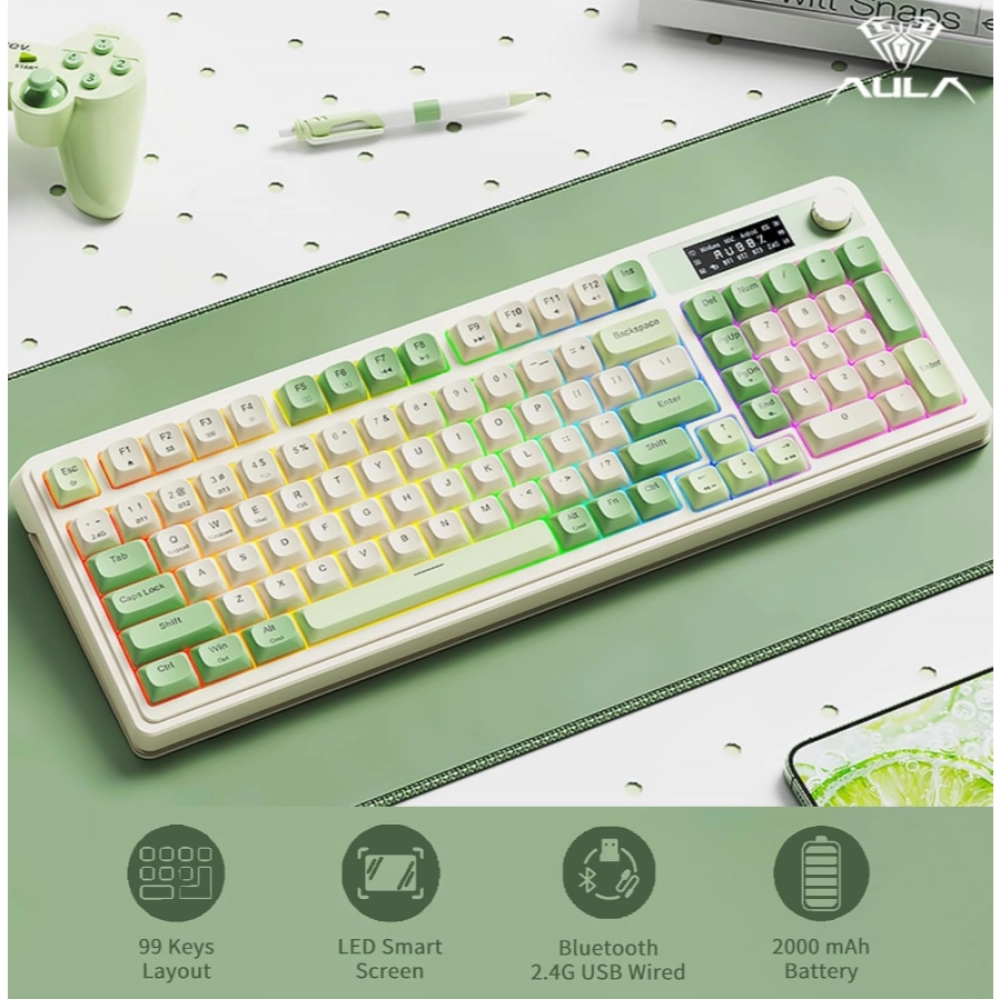 Bàn phím giả cơ Aula S99 Pro