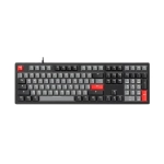 Bàn Phím Cơ Có Dây Gaming Dare-u EK108 RT Black Red Led
