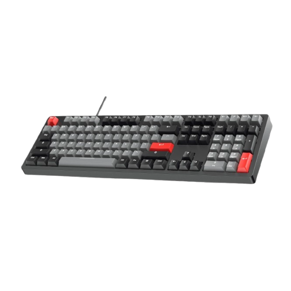 Bàn Phím Cơ Có Dây Gaming Dare-u EK108 RT Black Red Led