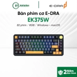 Bàn phím cơ không dây gaming 3 Mode E-dra EK375W