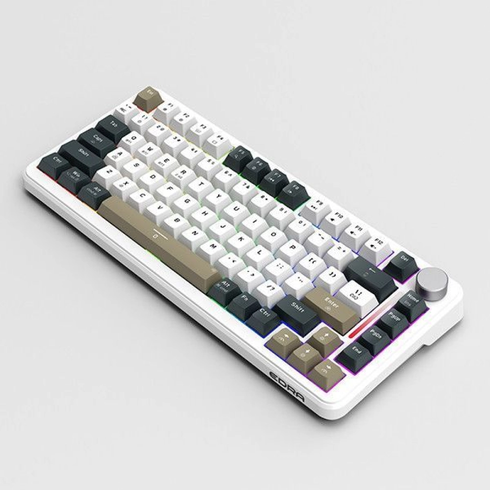Bàn phím cơ không dây gaming 3 Mode E-dra EK375W