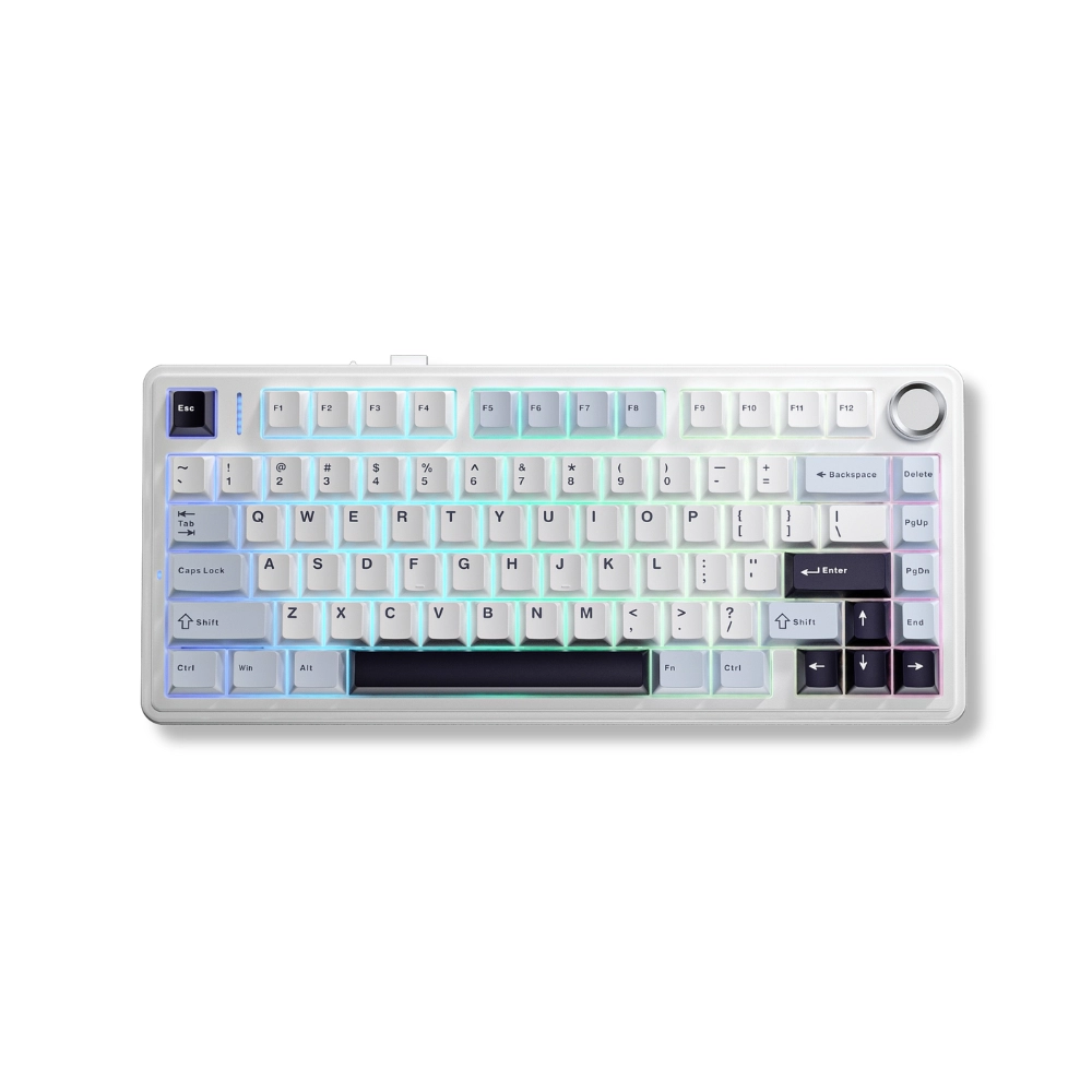Bàn Phím Cơ Có Dây Gaming AULA F75 - F7528 / F7529 Pink switch Led