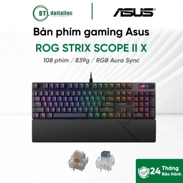 Bàn phím gaming Asus XA14 ROG STRIX SCOPE II X