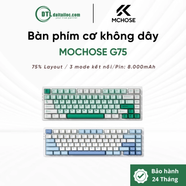 Bàn phím cơ không dây MCHOSE G75