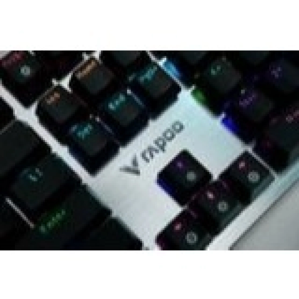 Bàn phím cơ có dây gaming Rapoo V530 V2 Black
