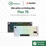 Bàn phím cơ không dây gaming Dare-u Flex 75 tri-mode Pegasus Switch