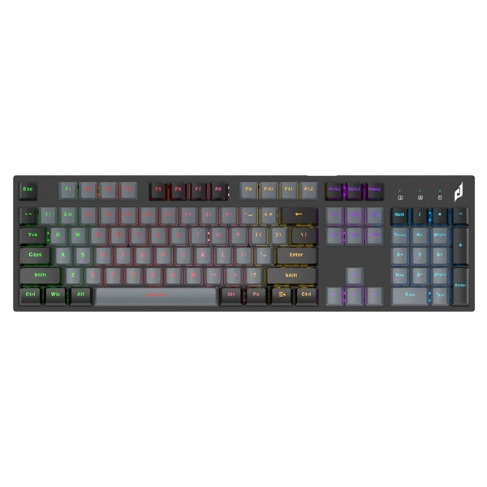 Bàn phím cơ có dây gaming E-dra EK315X Black Gray