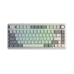 Bàn phím cơ không dây gaming 3 Mode AULA F75 - Milk White switch | Chính Hãng | Bảo hành 24 Tháng