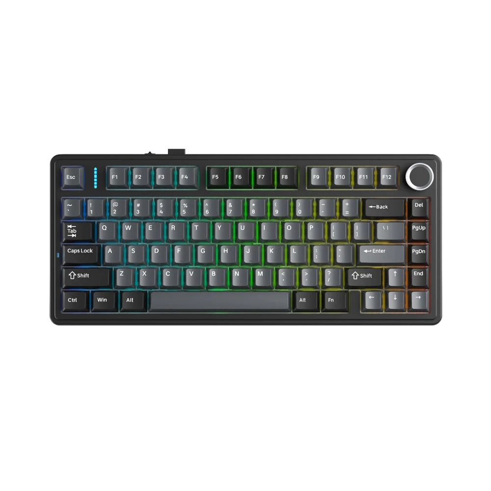 Bàn phím cơ không dây gaming 3 Mode AULA F75 - Milk White switch | Chính Hãng | Bảo hành 24 Tháng