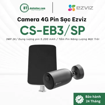 Camera Ngoài Trời 4G Dùng Pin Sạc Ezviz CS-EB3/SP