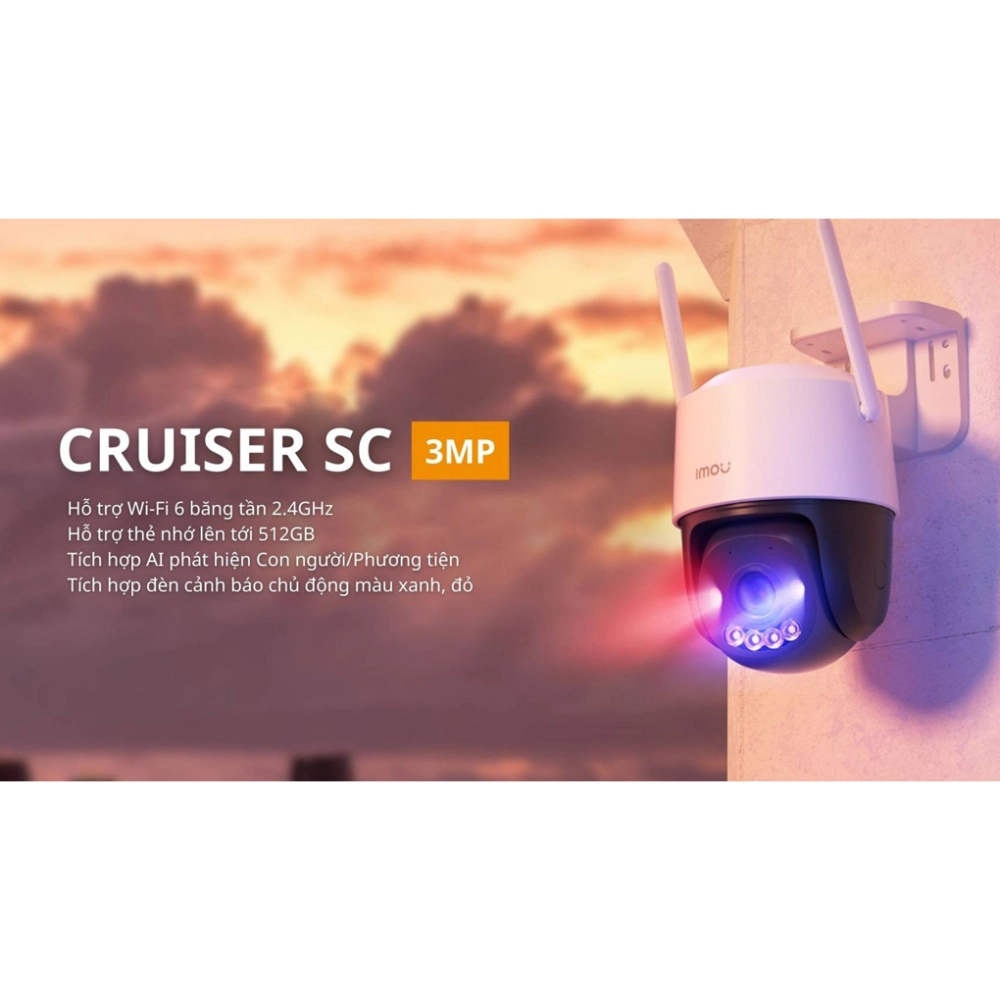 Camera Imou IPC-K7FP-3H0WE 3MP XOAY 360 ĐỘ NGOÀI TRỜI