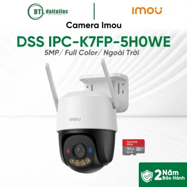 Camera 4G Ngoài Trời Imou K7FP-5H0TE (5MP Full Color/Đàm Thoại 2 Chiều/Xoay 360 Độ) | Chính Hãng | Bảo Hành 2 Năm