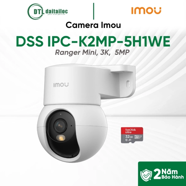 Camera IMOU Ranger Mini 3K 5MP IPC-K2MP-5H1WE