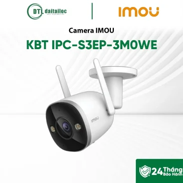 Camera Imou Ngoài Trời S3EP-3M0WE (3MP/ FULL COLOR/THÂN/NGOÀI TRỜI)