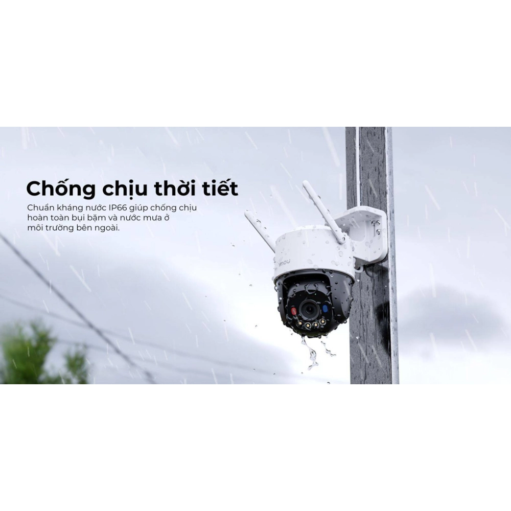 Camera Imou S7XEP-6M0WED 2 Mắt (3MP+3MP) Ngoài Trời Xoay 360 Độ