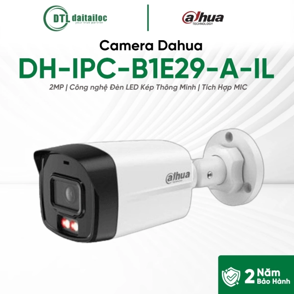 Camera IP Dahua DH-IPC-B1E29-A-IL 