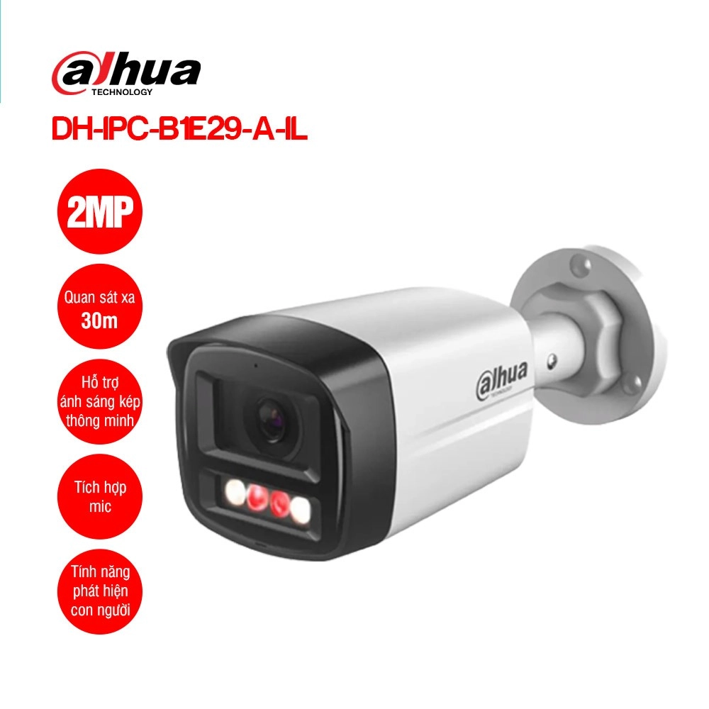 Camera IP Dahua DH-IPC-B1E29-A-IL 
