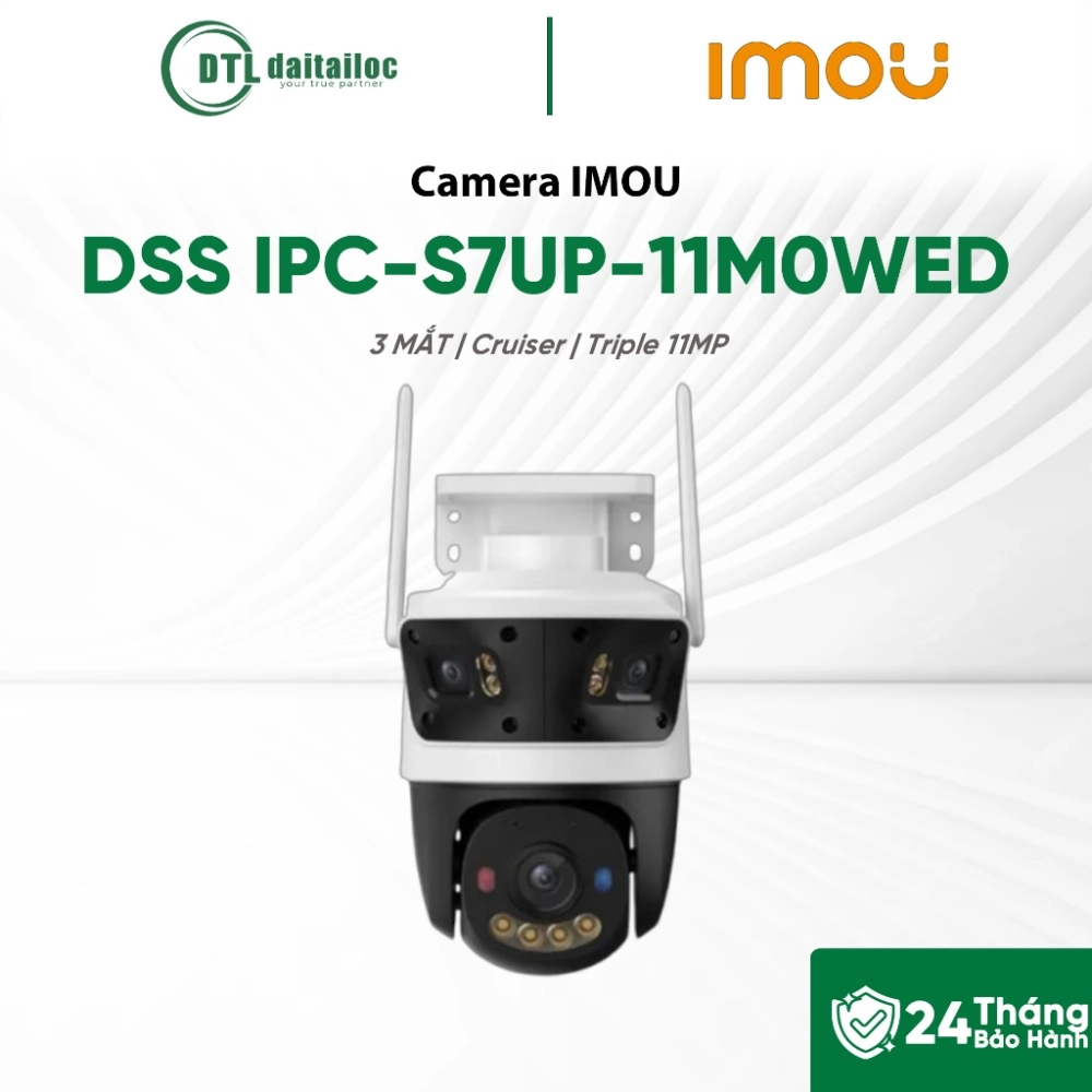 Camera Imou IPC-S7UP-11M0WED 3 MẮT Cruiser Triple 11MP