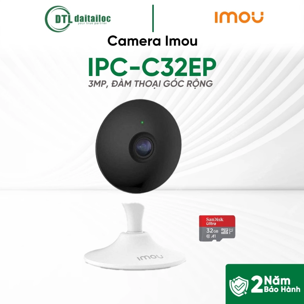 Camera Imou IPC-C32EP 3MP ĐÀM THOẠI GÓC RỘNG | Chính Hãng | Bảo Hành 24 Tháng