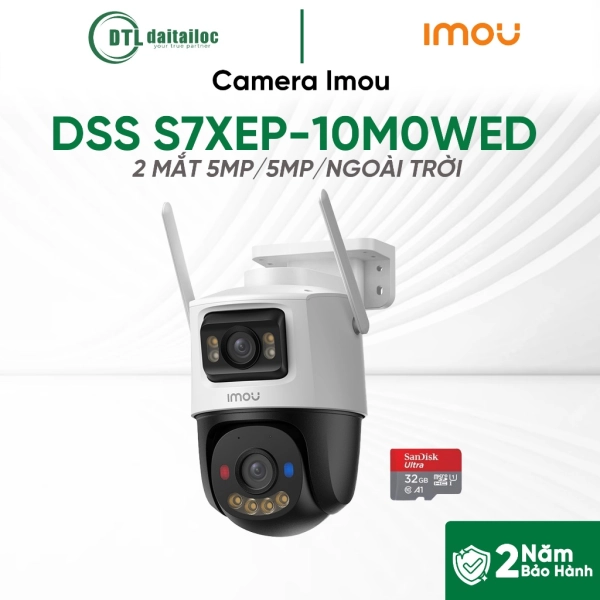 Camera Ngoài Trời Imou S7XEP-10M0WED 